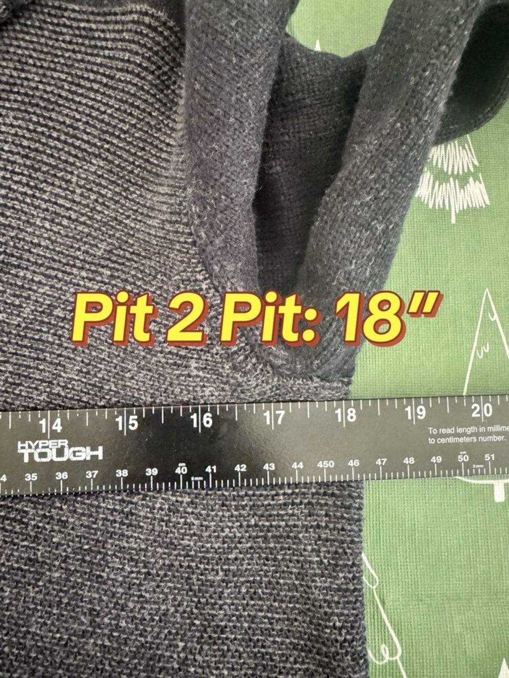 American Rag Cie Shawl Collar 100% Cotton Knit Sweater Gray Black Men’s M - Picture 7 of 11